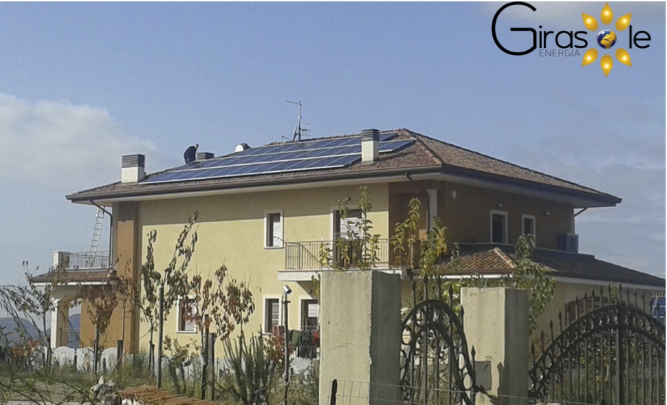 Impianto fotovoltaico domestico 10 kw Piaggine (SA)